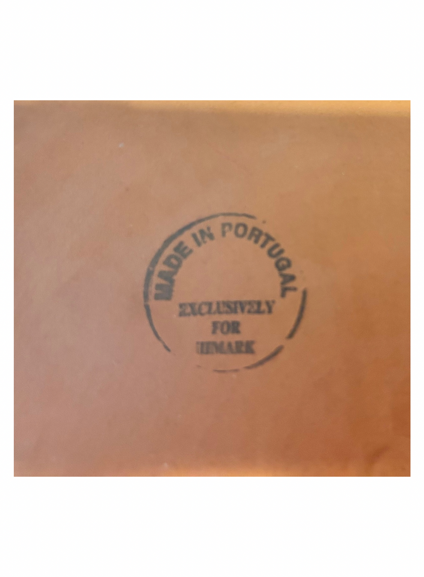 Vintage HUMARK Portugal Ceramic Chip & Dip Bowl – Teal/Orange – 12” Serving Dish